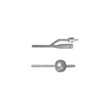 Foley male catheter, cylindrical tip